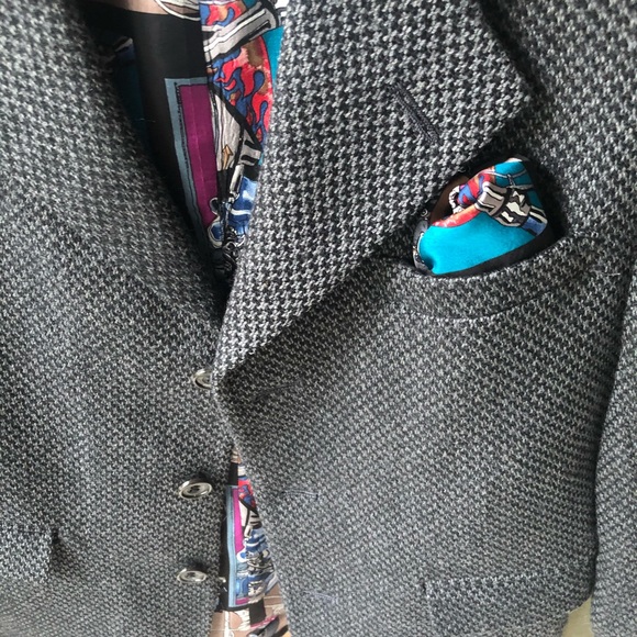 Women’s gray blazer by Nicole Miller size S - Picture 6 of 6